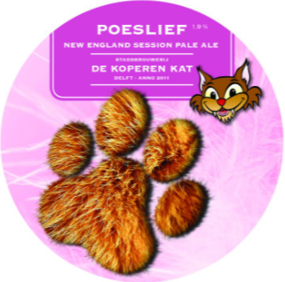 Poeslief van De Koperen Kat logo Poeslief van De Koperen Kat logo